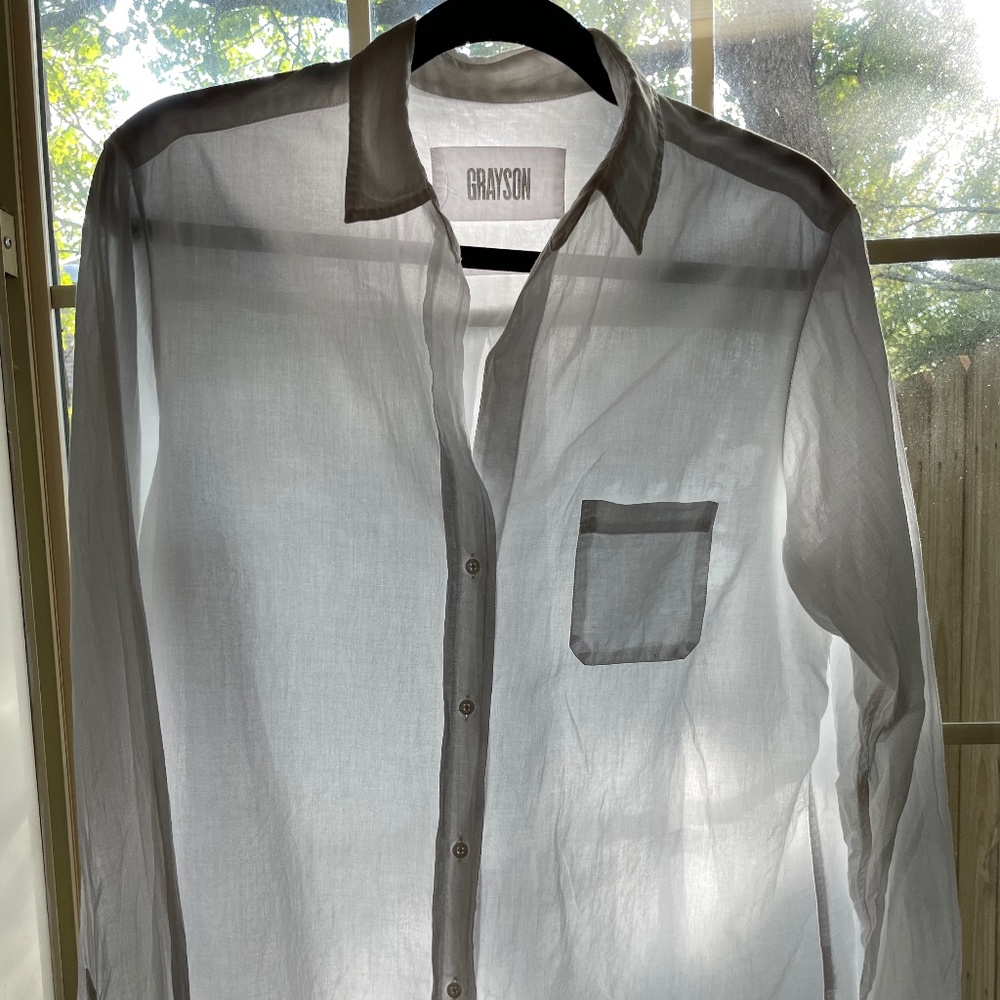 Grayson The Hero White Lawn Shirt (size 03)